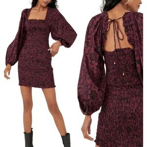 NWT Free to people mini dress
